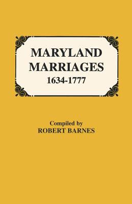 Maryland marriages, 1634-1777 cover image