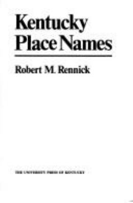 Kentucky place names cover image