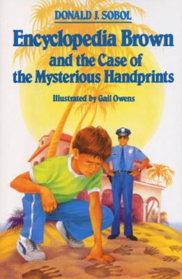Encyclopedia Brown and the case of the mysterious handprints cover image