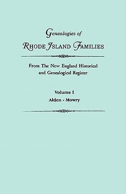 Genealogies of Rhode Island families : from the New England historical and genealogical register cover image