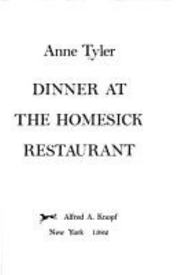 Dinner at the Homesick Restaurant cover image