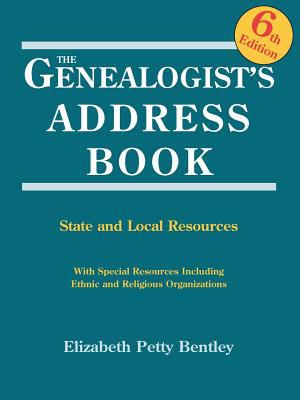 The Genealogist's address book cover image