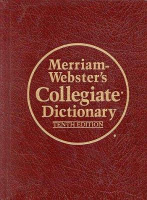 Merriam-Webster's collegiate dictionary cover image