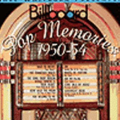 Billboard pop memories. 1950-54 cover image
