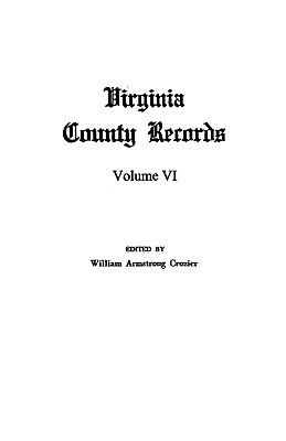 Virginia county records cover image