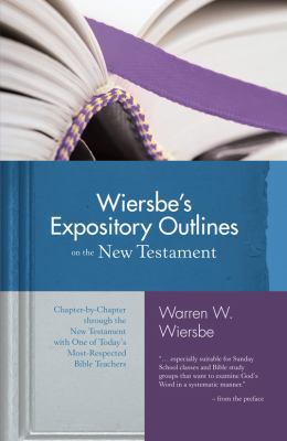 Wiersbe's expository outlines on the New Testament cover image