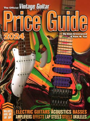 The official Vintage guitar magazine price guide cover image