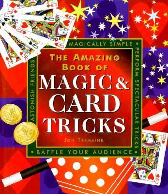 The amazing book of magic & card tricks cover image
