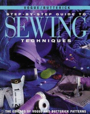 The Vogue/Butterick step-by-step guide to sewing techniques cover image