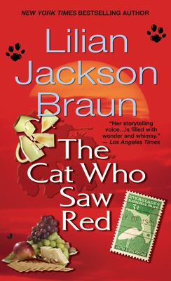 The cat who saw red cover image