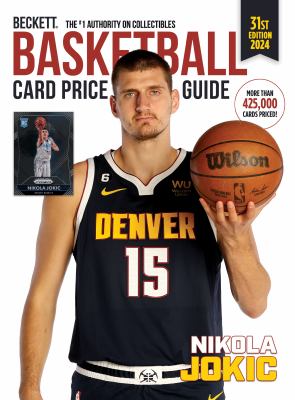 Beckett basketball card price guide cover image