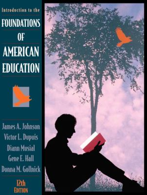 Introduction to the foundations of American education cover image