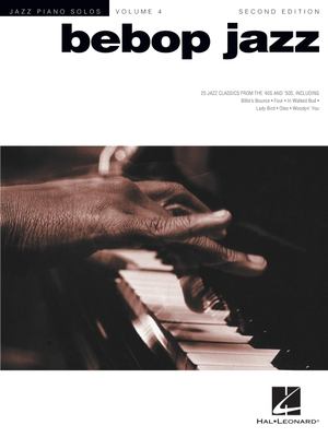 Bebop jazz piano solo cover image