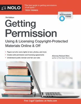 Getting permission : how to license & clear copyrighted materials online & off cover image