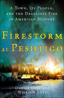 Firestorm at Peshtigo : a town, its people, and the deadliest fire in American history cover image