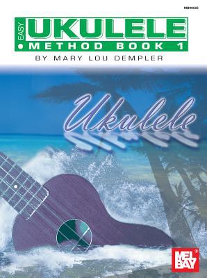 Easy ukulele method book. I cover image