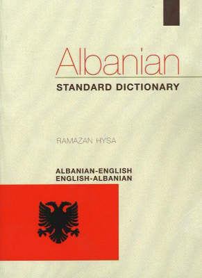 Albanian-English, English-Albanian standard dictionary cover image