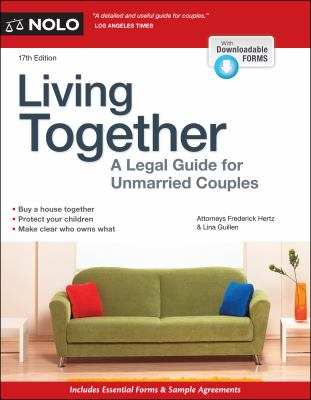 Living together : a legal guide for unmarried couples cover image