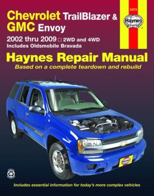 Chevrolet TrailBlazer, GMC Envoy & Oldsmobile Bravada automotive repair manual cover image