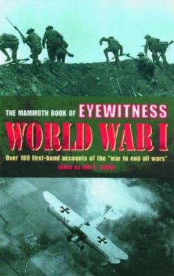 The mammoth book of eyewitness World War I cover image