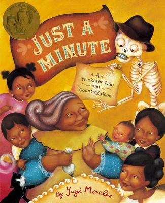 Just a minute : a trickster tale and counting book cover image
