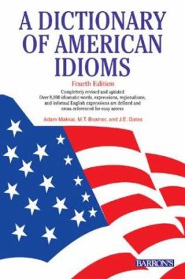 A dictionary of American idioms cover image