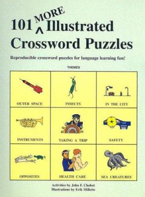 101 more illustrated crossword puzzles cover image