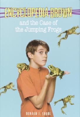Encyclopedia Brown and the case of the jumping frogs cover image