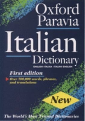 Oxford Paravia il dizionario inglese-italiano, italiano-inglese cover image