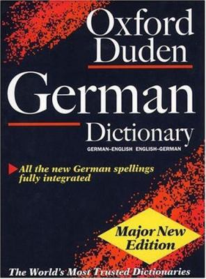 Oxford-Duden German dictionary cover image