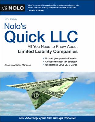 Nolo's quick LLC cover image