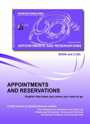 Appointments and reservations cover image