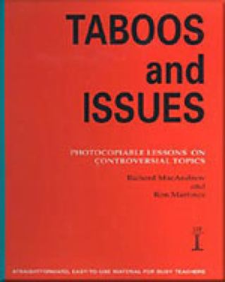 Taboos and issues cover image