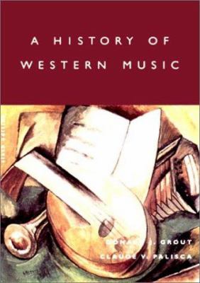 A history of western music cover image