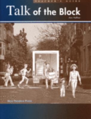 Talk of the block . Teacher's guide cover image