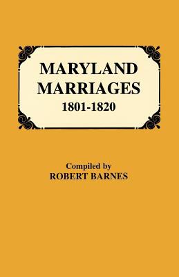 Maryland marriages, 1801-1820 cover image