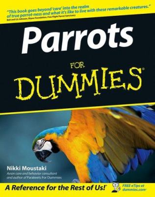 Parrots for dummies cover image