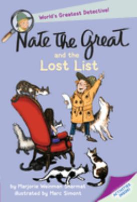 Nate the Great and the lost list cover image