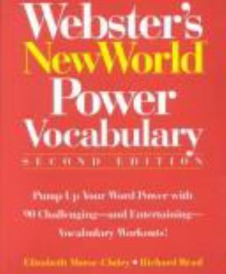 Webster's New World power vocabulary cover image