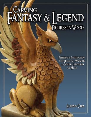 Carving fantasy & legend figures in wood cover image