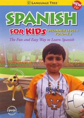 Spanish for kids. Beginner level 1, volume 2 cover image