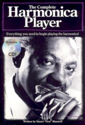 The complete harmonica player cover image