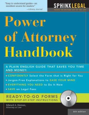 Power of attorney handbook cover image