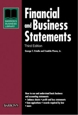 Financial and business statements cover image