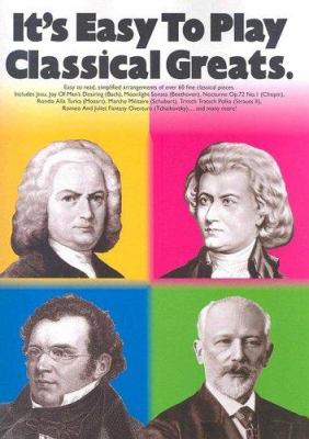It's easy to play classical greats cover image