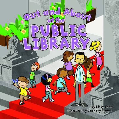 Out and about at the public library cover image