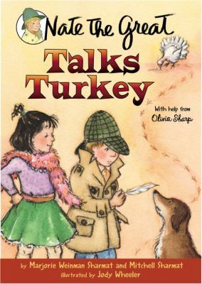 Nate the Great talks turkey cover image