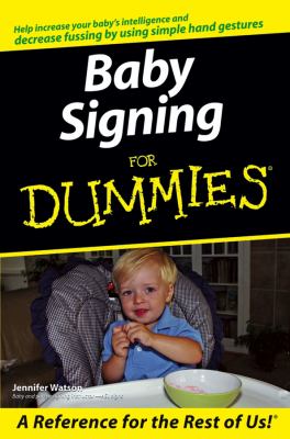 Baby signing for dummies cover image