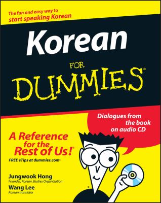 Korean for dummies cover image