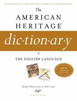 The American Heritage dictionary of the English language cover image
